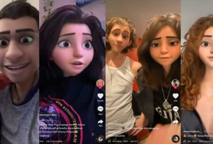 Filtro Disney Pixar TikTok Instagram