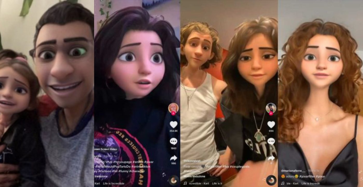 Filtro Disney Pixar TikTok Instagram