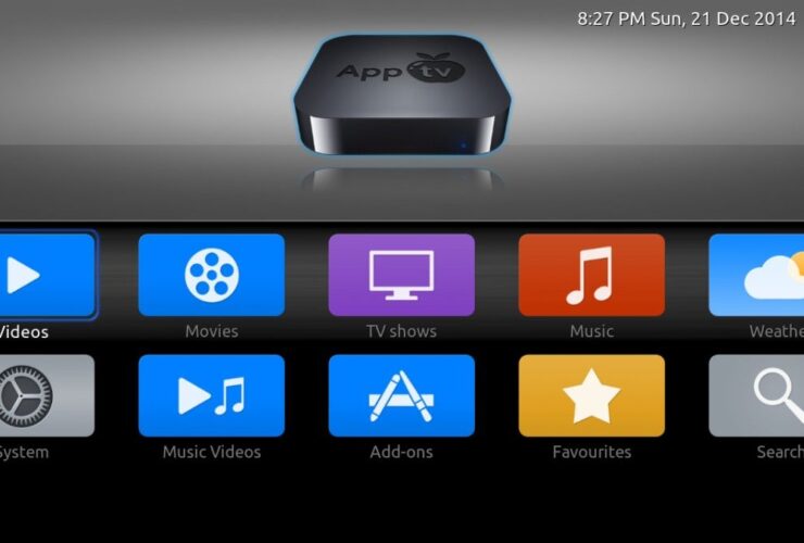 Kodi AppTV Theme Apple TV