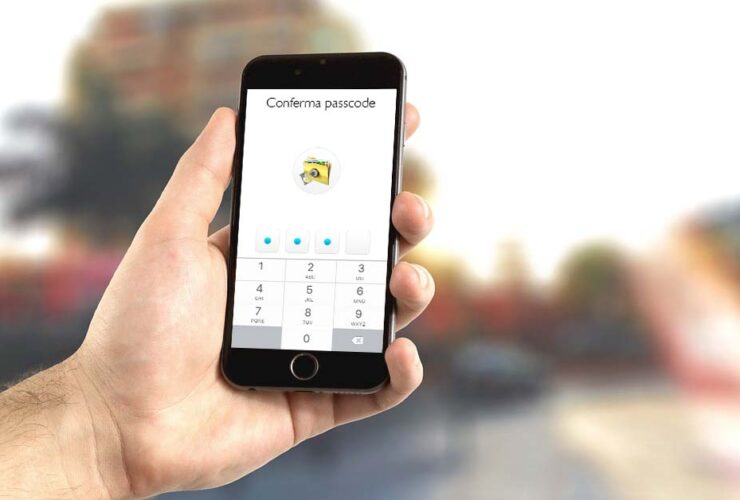 Password Foto Smartphone