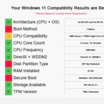 WhyNotWin11 Windows 11 Update Compatibility