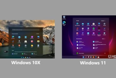 Windows 10X versus Windows 11