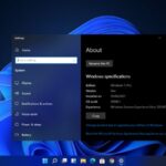 Windows 11 - About