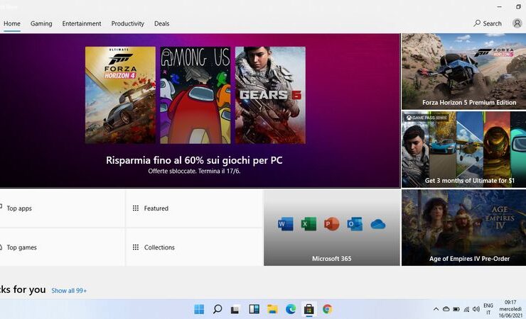 Windows 11 - Microsoft Store