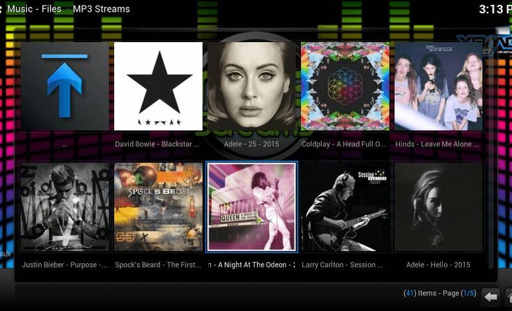 MP3 STREAM Kodi