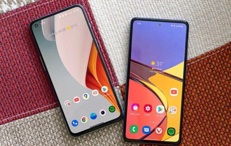 OnePlus Nord 2 vs Samsung Galaxy A52 5G