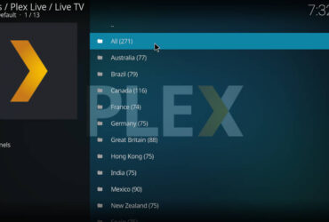 Plex Live Kodi Addon