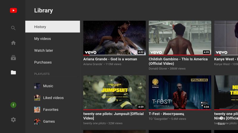 Smart YouTube TV