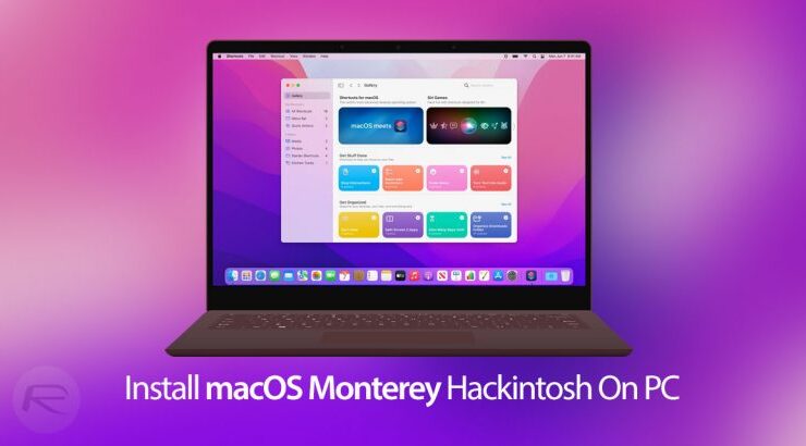 macOS Monterey Hackintosh su PC
