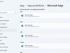 Cambiare Browser Default Windows 11 App Predefinite Edge