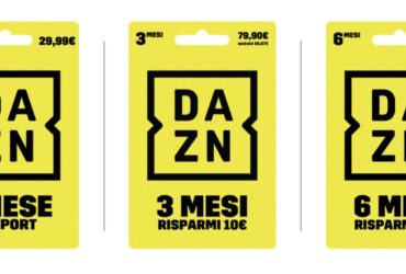 Carte Regalo DAZN