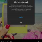 Instagram Errore Riprova più tardi Soluzione