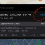 Modificare Data e Ora Foto su iOS