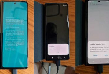 Samsung Galaxy Z Fold 3 Bootloader Warning