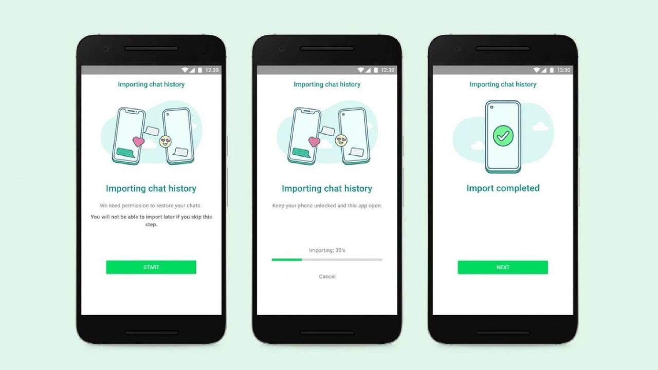 WhatsApp Import Chat iOS to Android