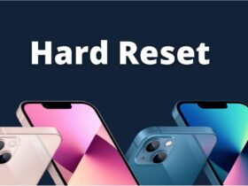 Hard Reset iPhone 13