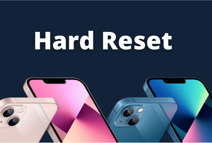 Hard Reset iPhone 13