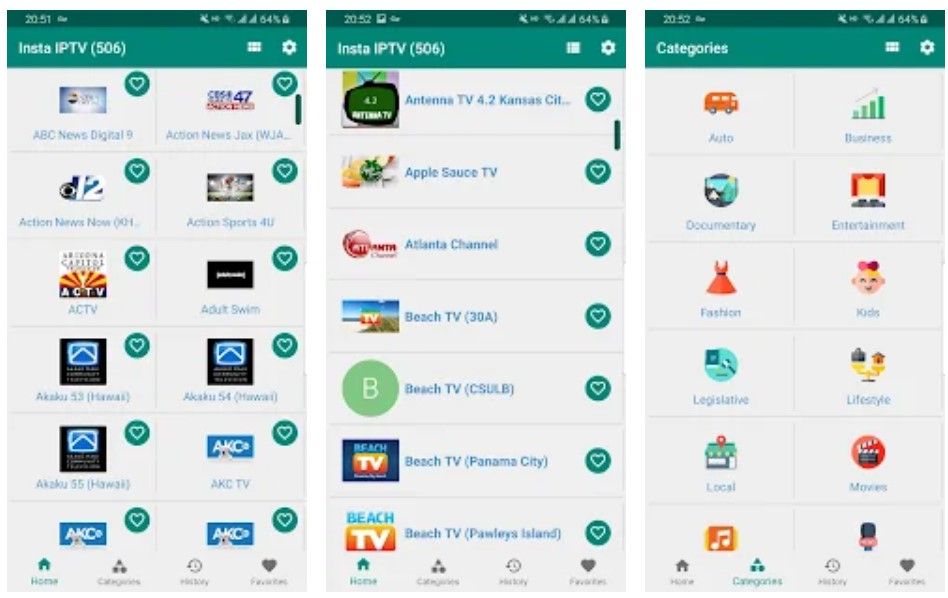 Insta IPTV Android