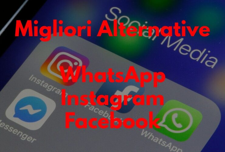 Alternative WhatsApp, Instagram e Facebook
