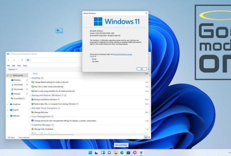 God Mode Windows 11