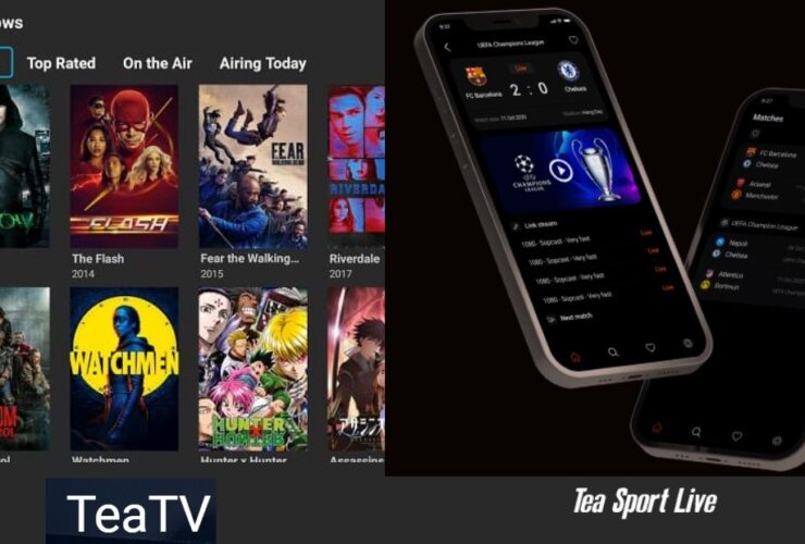 TeaTV e TeaSport Android