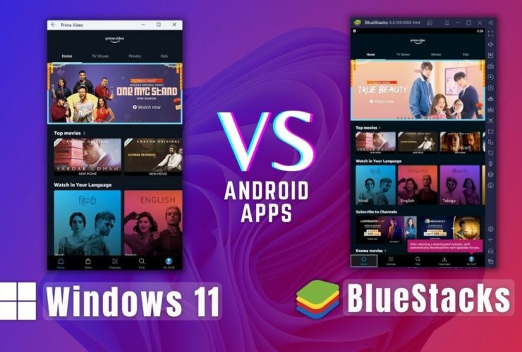 BlueStacks vs Windows Subsystem for Android