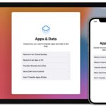 Restore iPhone or iPad from Backup