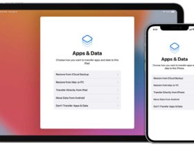 Restore iPhone or iPad from Backup