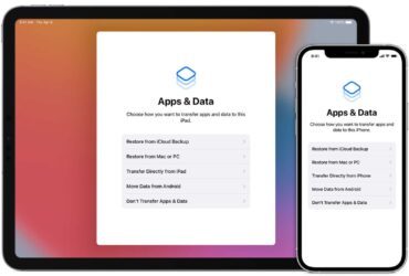 Restore iPhone or iPad from Backup