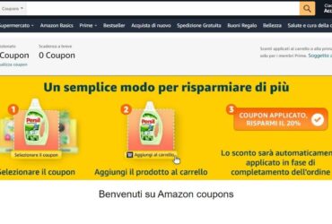 Amazon Coupons Pagina