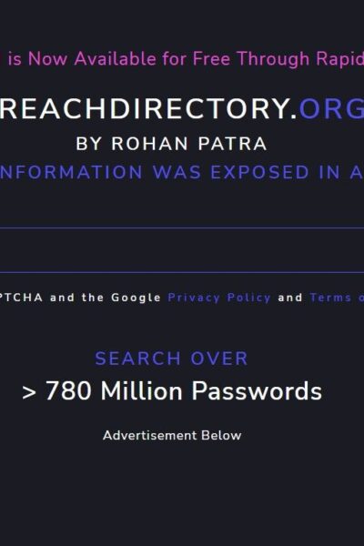 Breach Directory Cover