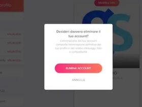 Eliminare Account Tinder