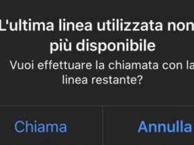 Errore Ultima Linea Utilizzata iPhone
