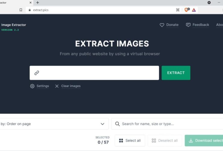 Image Extractor