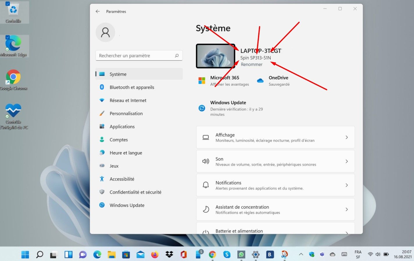 Modificare Nome Produttore e Modello PC Windows 11