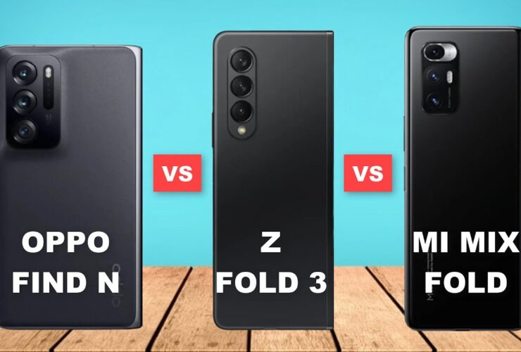 OPPO Find N vs Samsung Galaxy Z Fold 3 vs Xiaomi MIX Fold