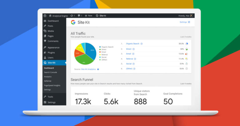 Google Site Kit per WordPress