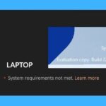 Come Togliere la scritta Requisiti di sistema non soddisfatti