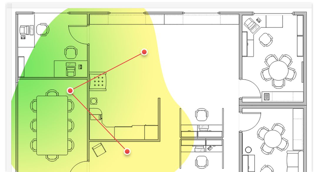 Mappa Wifi Casa-Ufficio