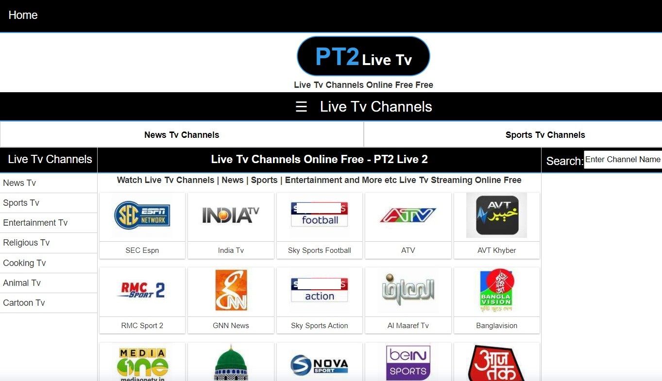 PT2 Live Tv