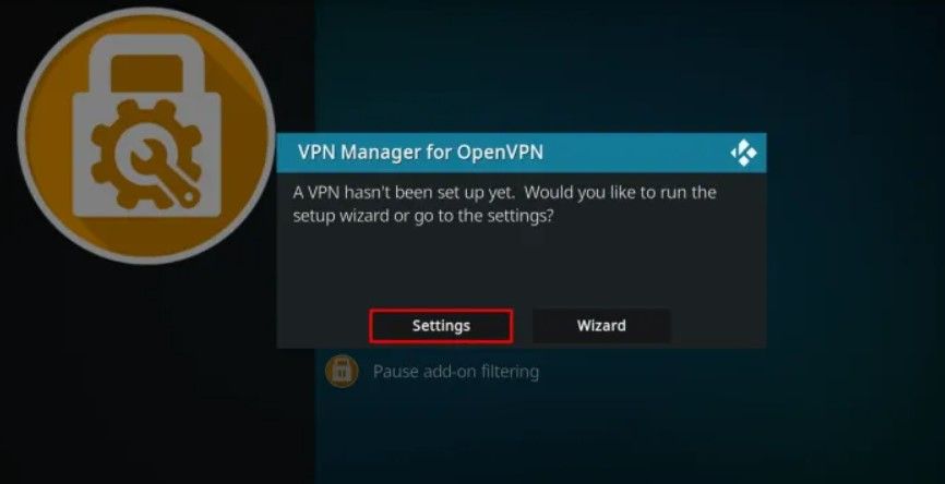 VPN Manager Kodi