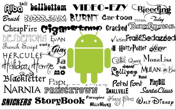 Font Android