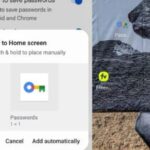 Google Password Manager Home Screen Android