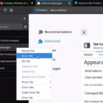 Schede Verticali Firefox