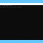 Prompt dei Comandi di Windows CMD