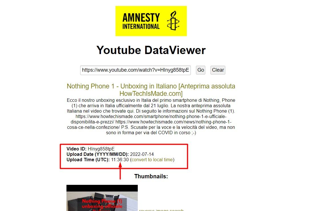 Scoprire Data e Ora Pubblicazione Video YouTube