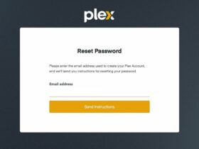 Plex Reset Password