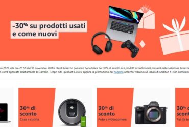 Amazon Warehouse 30 di Sconto