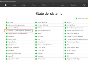Apple System Status