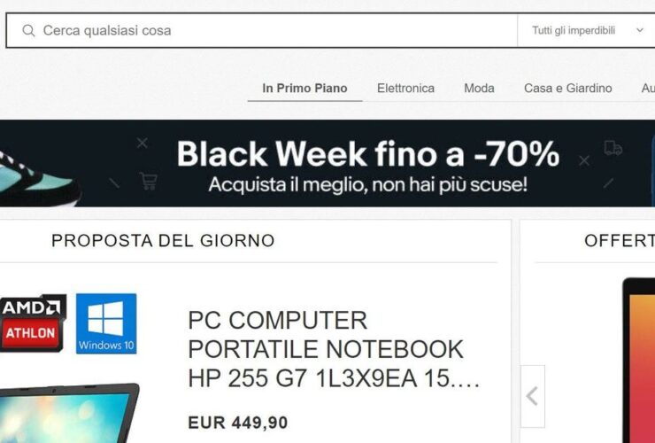 Black Week eBay Black Friday 2020